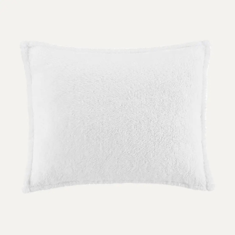 UGG Cream& Charcoal Grey Pillow Case (2) only…ask about the Comforter - Picture 2 of 4